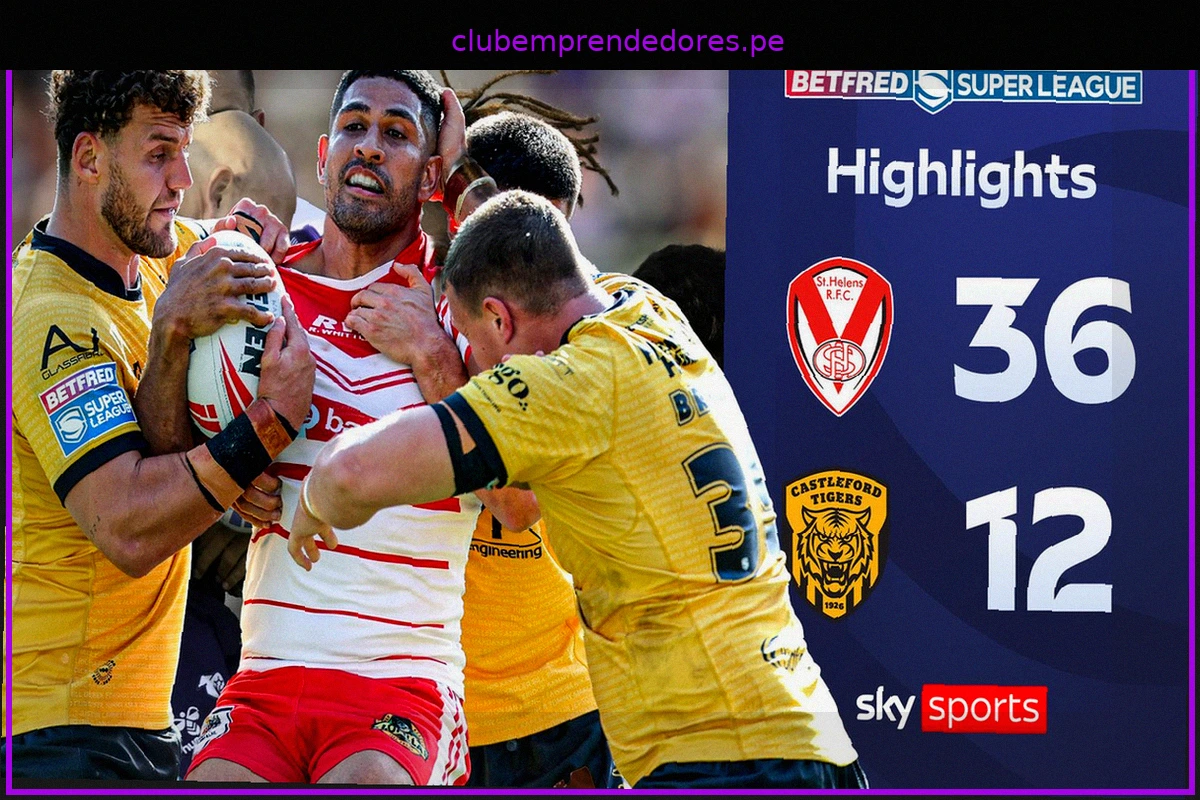 St Helens gana a Castleford a pesar de la tarjeta roja de Hastings